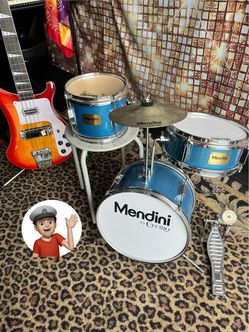 🔥 Kids Drum Set COMPLETE Drums