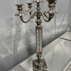 crystal candle holder 