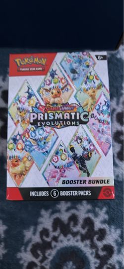 Pokémon Scarlet & Violet Prismatic Evolutions Booster Bundle