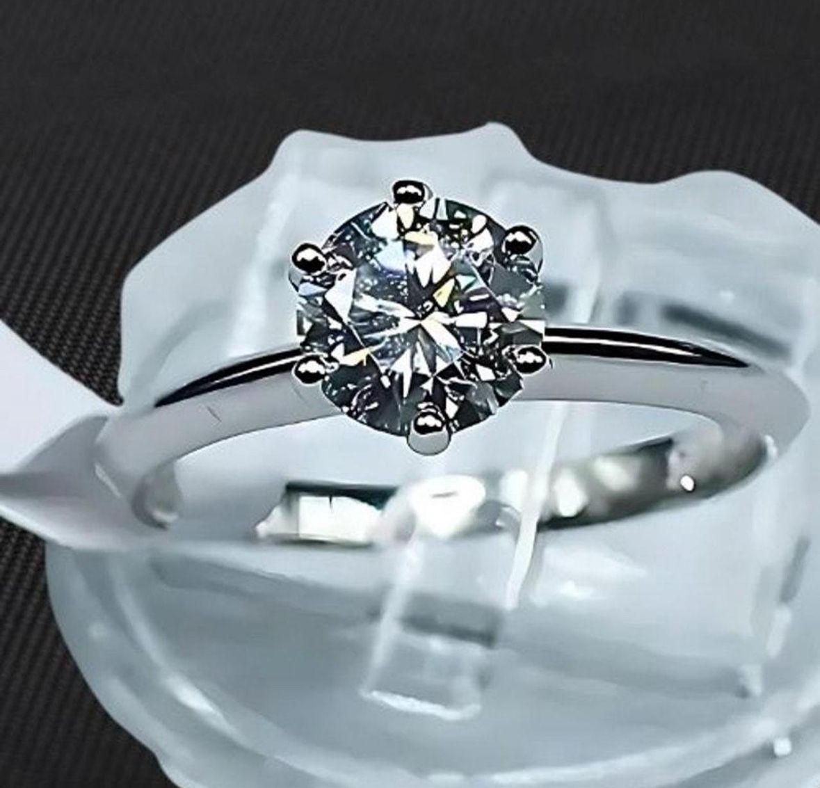 Moissanite Ring