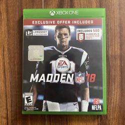 Madden 2018 For Xbox One