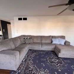 Fabric Sectional Sofa Couch