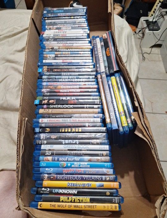 Blu Ray Lot 64 Movies Action Sci Fi