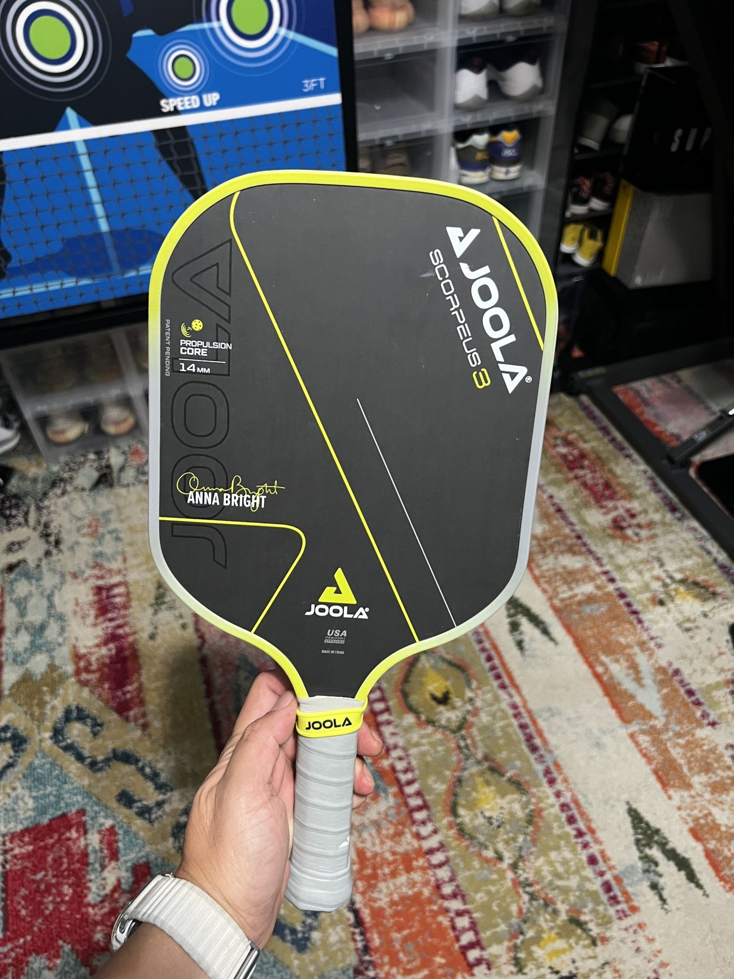 Joola Pickleball Paddle scorpeus Anna Bright Gen 3 Slightly Used, Like New