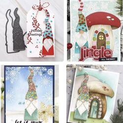 Cute Gnome Cards, Make Book Markers (READ)