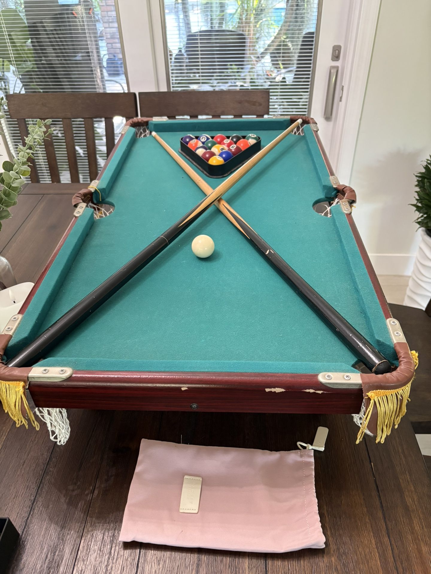 Miniature Pool Table