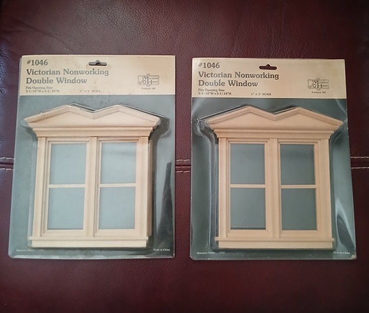 Dollhouse Windows X2