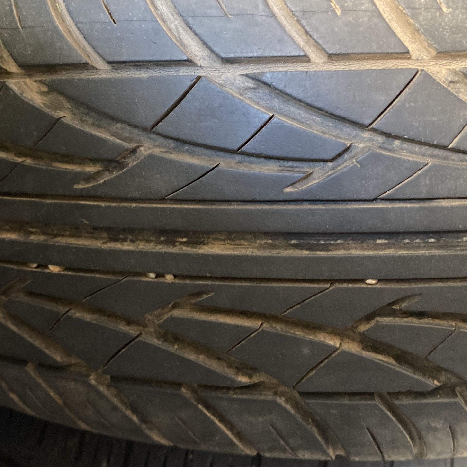New Tire With Used Rim