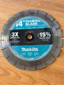 Blade for cutting concrete and multiple purposes