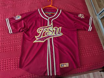 Vintage 90s FSU Baseball Jersey. Size XXL