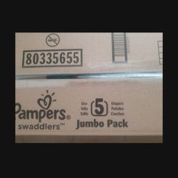 Size 5 Swaddlers Pampers 