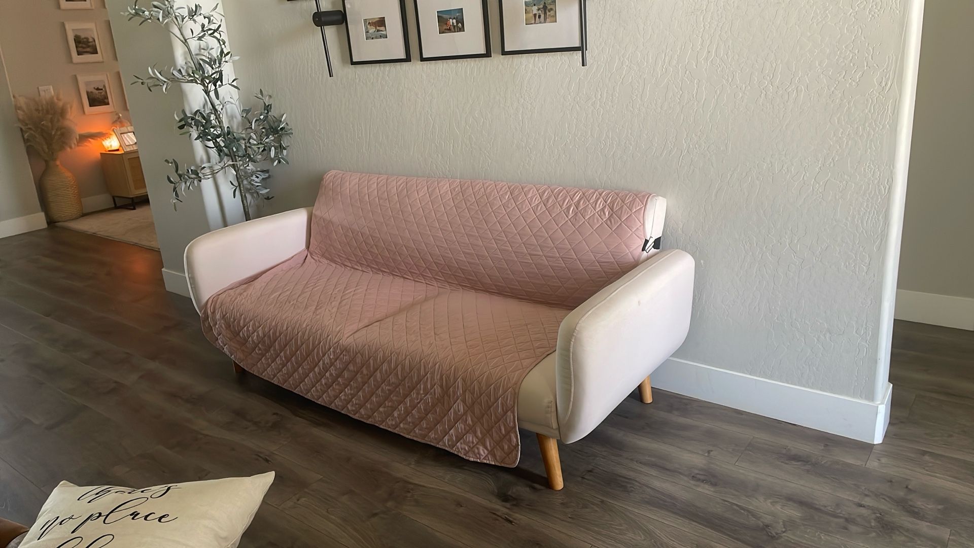 Pink Futon