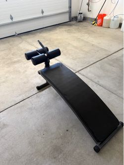 Finer form sit up bench