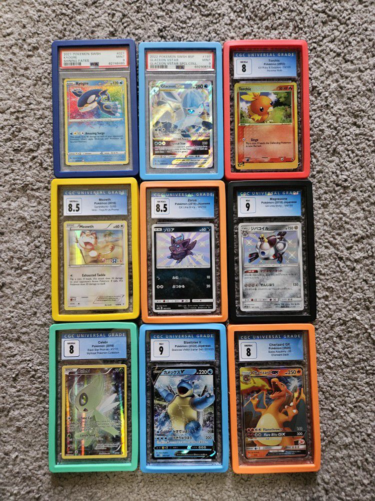 GRADED POKEMON CARDS COLLECTIBLES