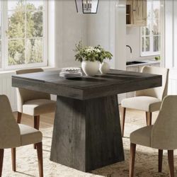 Delilah 31.5 in Square Kitchen Dining Table