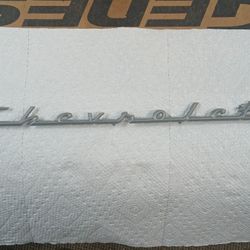 55-56 Fender Quarter Panel Emblem 