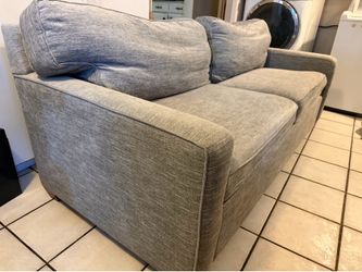 gray fold out couch pick up only