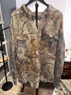 Camo flannel long sleeve