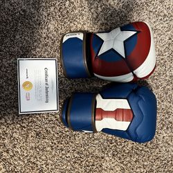 Hayabusa Captain America Boxing Gloves