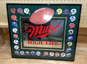 nfl miller bar mirror