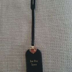 NEW KATE SPADE "be the love"  BLACK TAG