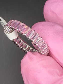 CZ Silver Eternity Ring