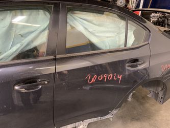 2017 Subaru STI rear left door shell