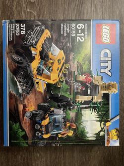New Lego Jungle Halftrack Mission City 60159 sealed box