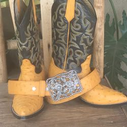 Botas Avestruz(original De mujer)