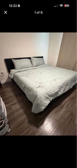 King size bed frame