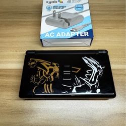 Nintendo DS Lite Dialga & Palkia Edition With AC Adapter