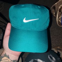 Aqua Teal Nike Golf Hat