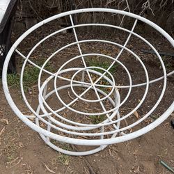 Papasan chair without cushions