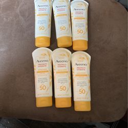 Aveeno sunscreen (6)  $30