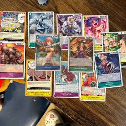One Piece Collectible Card Lot