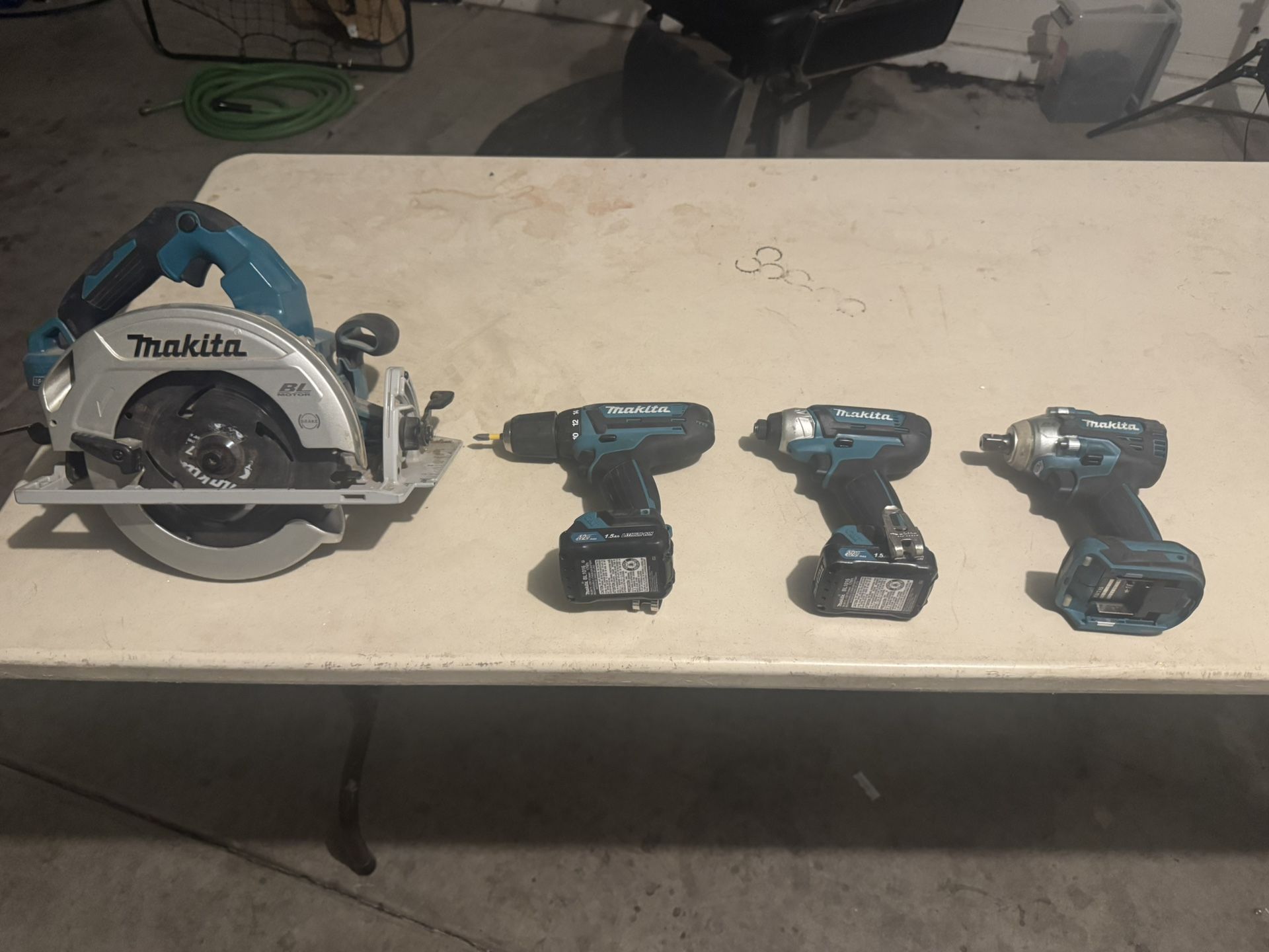 Makita Drills And SkilSaw And Impact