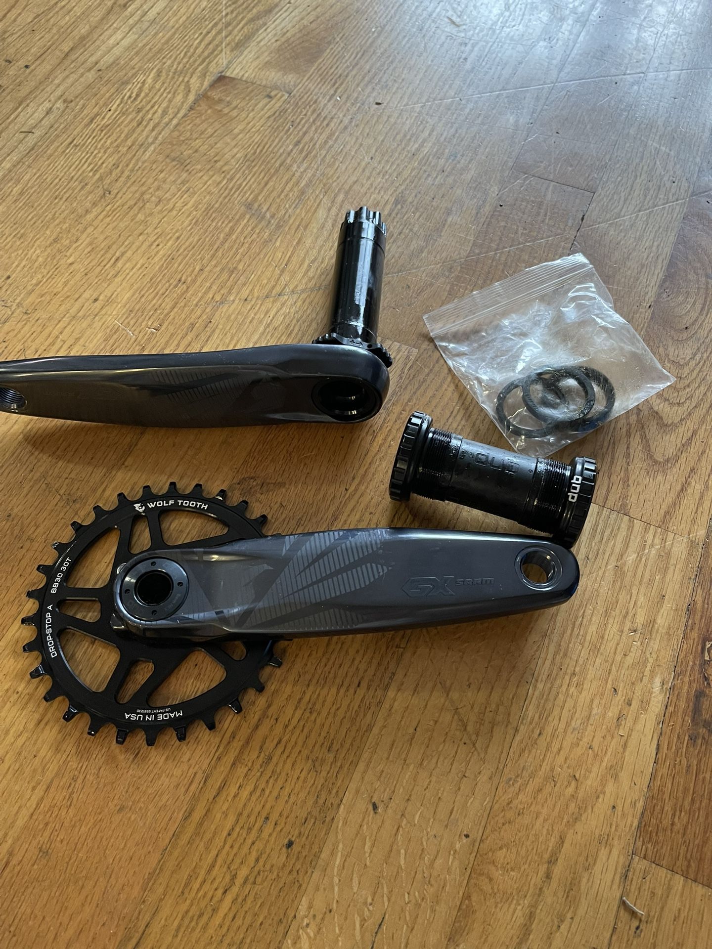 SRAM GX cranks 170mm And Dub BB