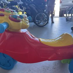 Toddler Riding Bike