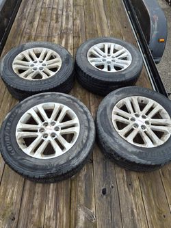 2018 GMC Canyon Rims and Tires 18 inch