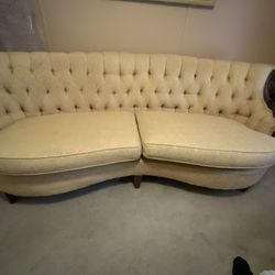 Victorian Tufted Couch
