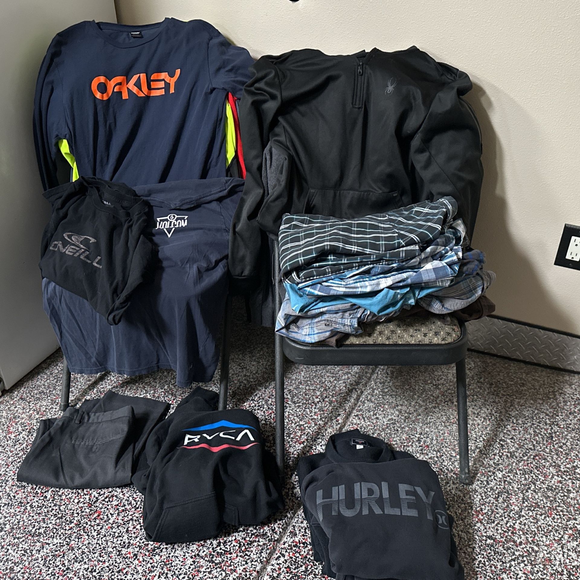 Men’s Clothes…Converse,DC, RBX Oakley Shoes