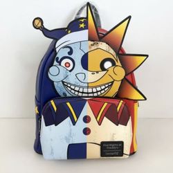 Loungefly Five Nights At Freddy’s Security Breach Sun & Moon Mini Backpack