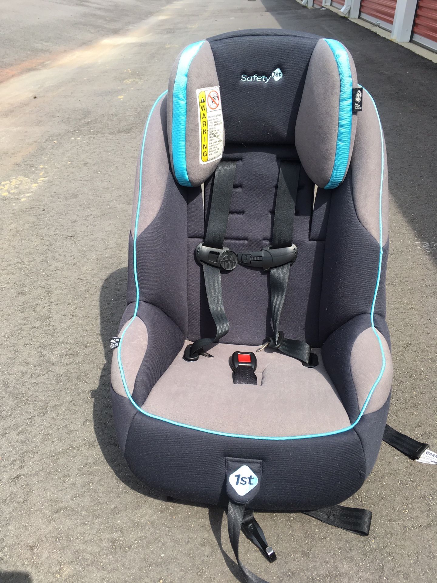 Safety first convertible 65 blue/gray car seat