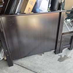 Twin bunk bed frame with stairs