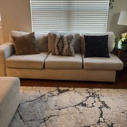 Couches (sectional) Rug Included