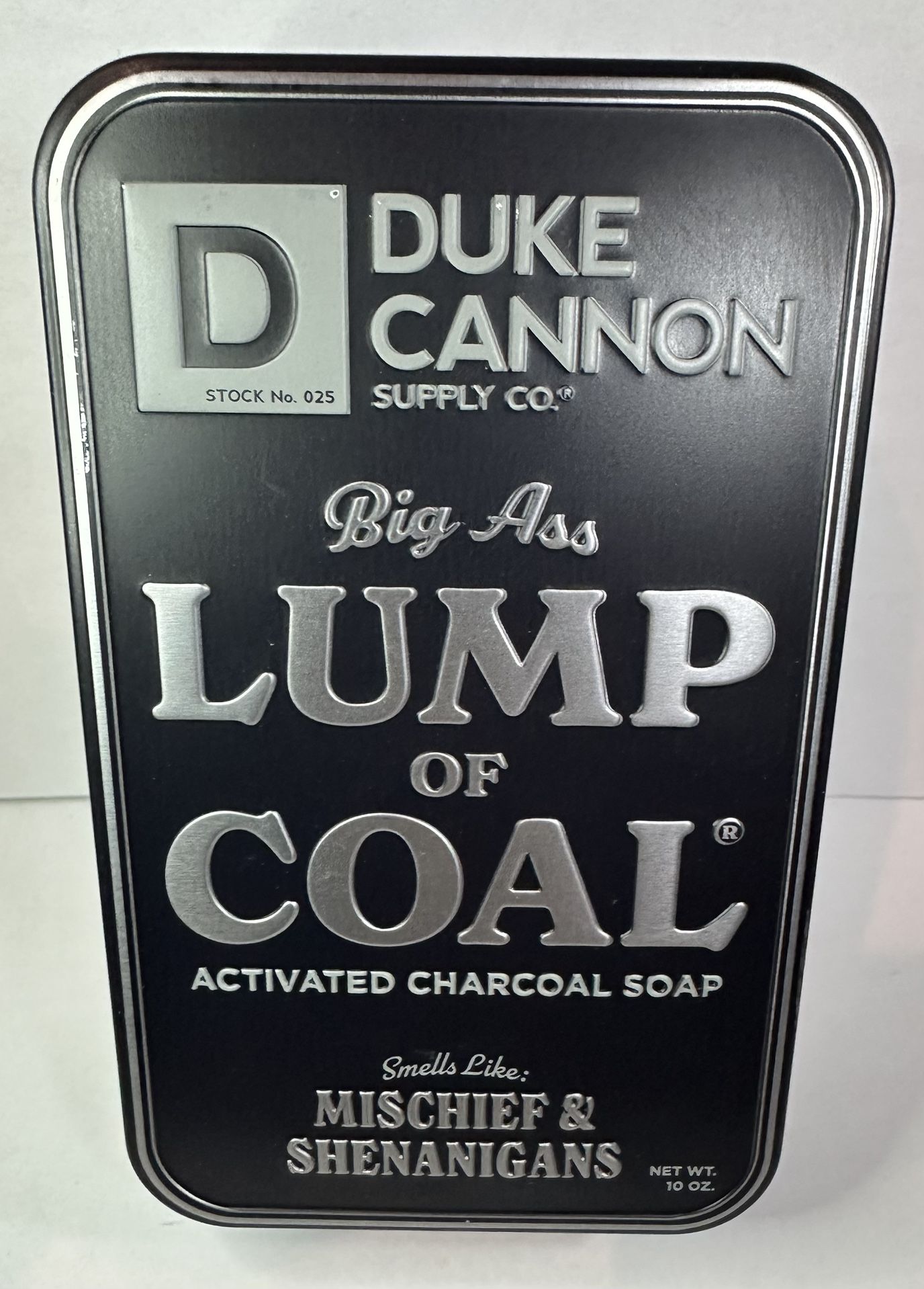 Duke Cannon Big Ass Lump of Coal - Activated Charcoal Soap 10 oz.