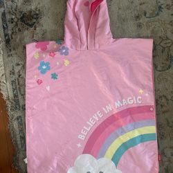 Poncho Towel Unicorn