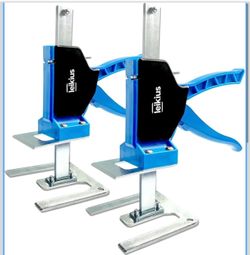 2PK Labor Saving Arm Jack,Multi Function Height Adjustment Lifting Device,Wall Tile Locator,Door Panel Lifting Jack,Cabinet Jack for Installing Cabine