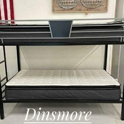 Brand New Ashley Dinsmore Twin Over Twin Bunk Bed &&&$39 Down Payment with Financing  No Needed Credit Check