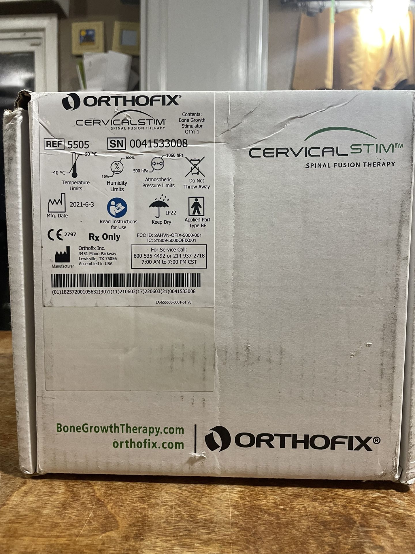 orthofix cervical stim 5505